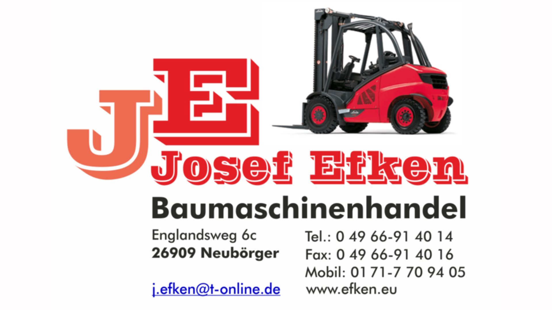 Fam. Efken Baumaschinen LED